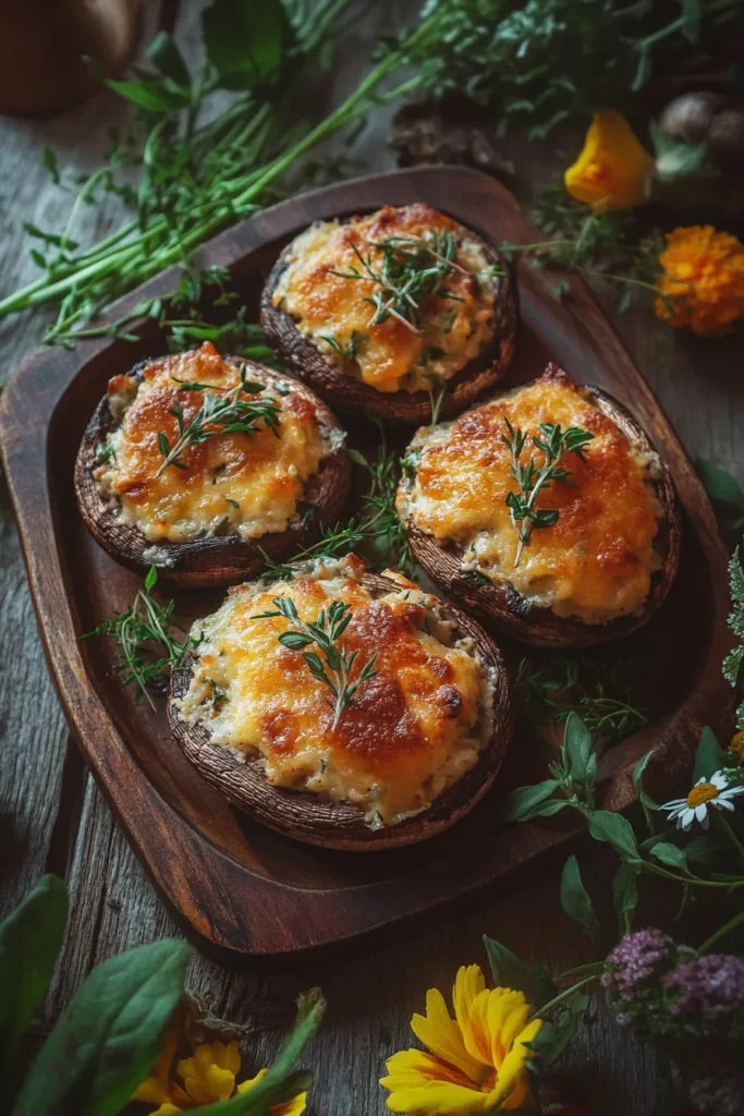 Stuffed Portobello Mushrooms