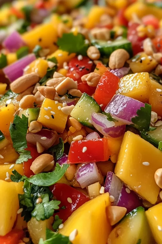 Sweet and Spicy Thai Mango Salad