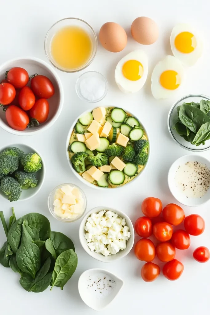 Veggie-Packed Crustless Quiche