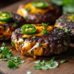 Venison Jalapeño Cheddar Patties