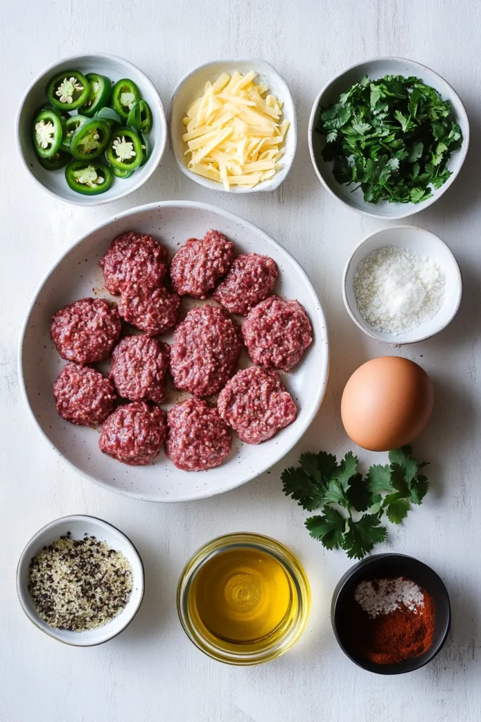 Venison Jalapeño Cheddar Patties