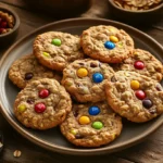 Whole Grain M&M Breakfast Cookies Packed with Goodness