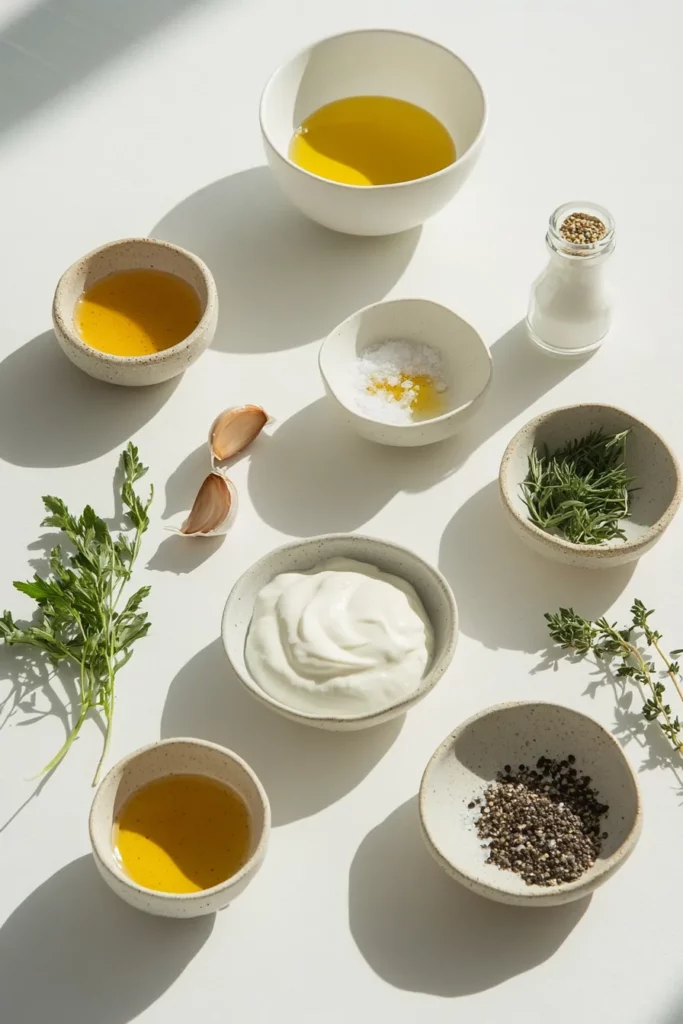 Creamy Garlic Dressing Recipe