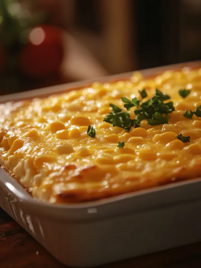 Cream Cheese Corn Casserole