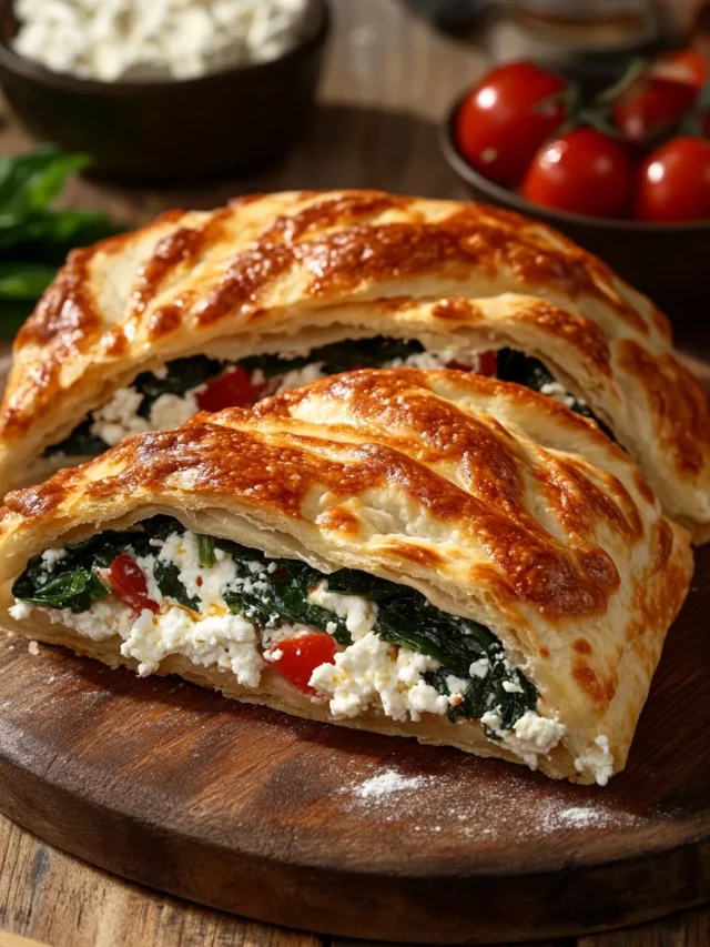 Ricotta Spinach Calzones