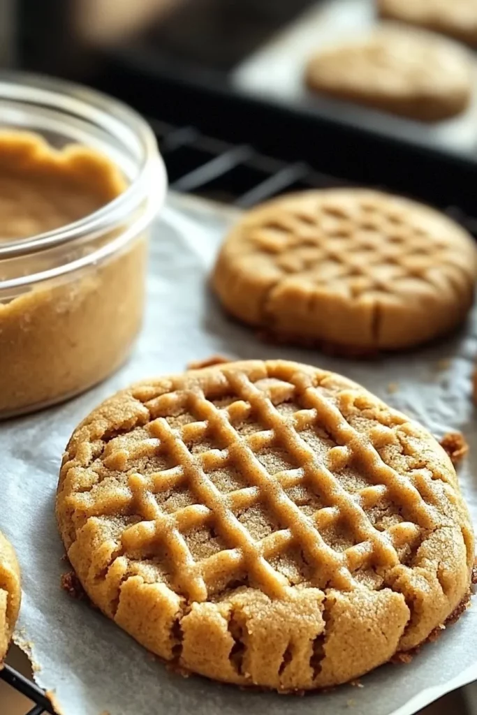 5 Ingredient Peanut Butter Cookies Recipe