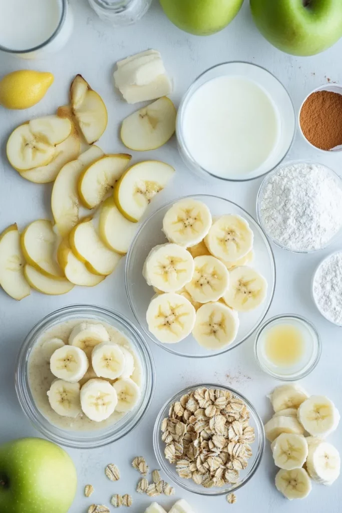 Apple Crisp Banana Pudding