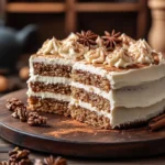 Applesauce Cake with Cinnamon Cream Cheese Frosting