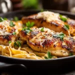 One Pan Chicken with Creamy Buttered Noodles