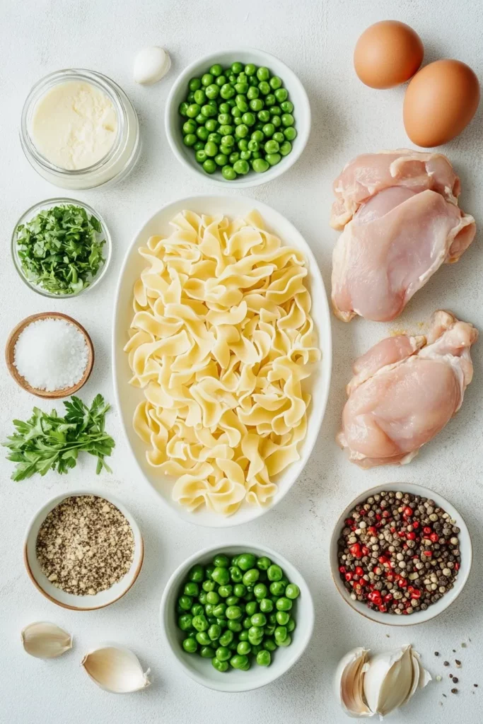 One Pan Chicken with Creamy Buttered Noodles