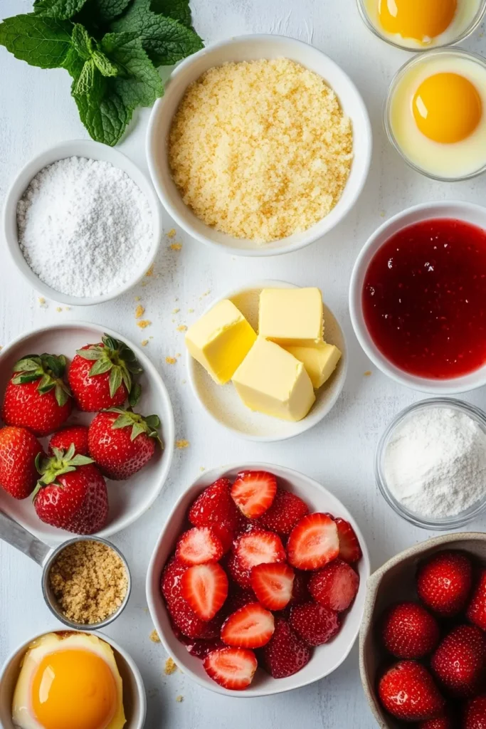 Strawberry Cheesecake Dump Cake