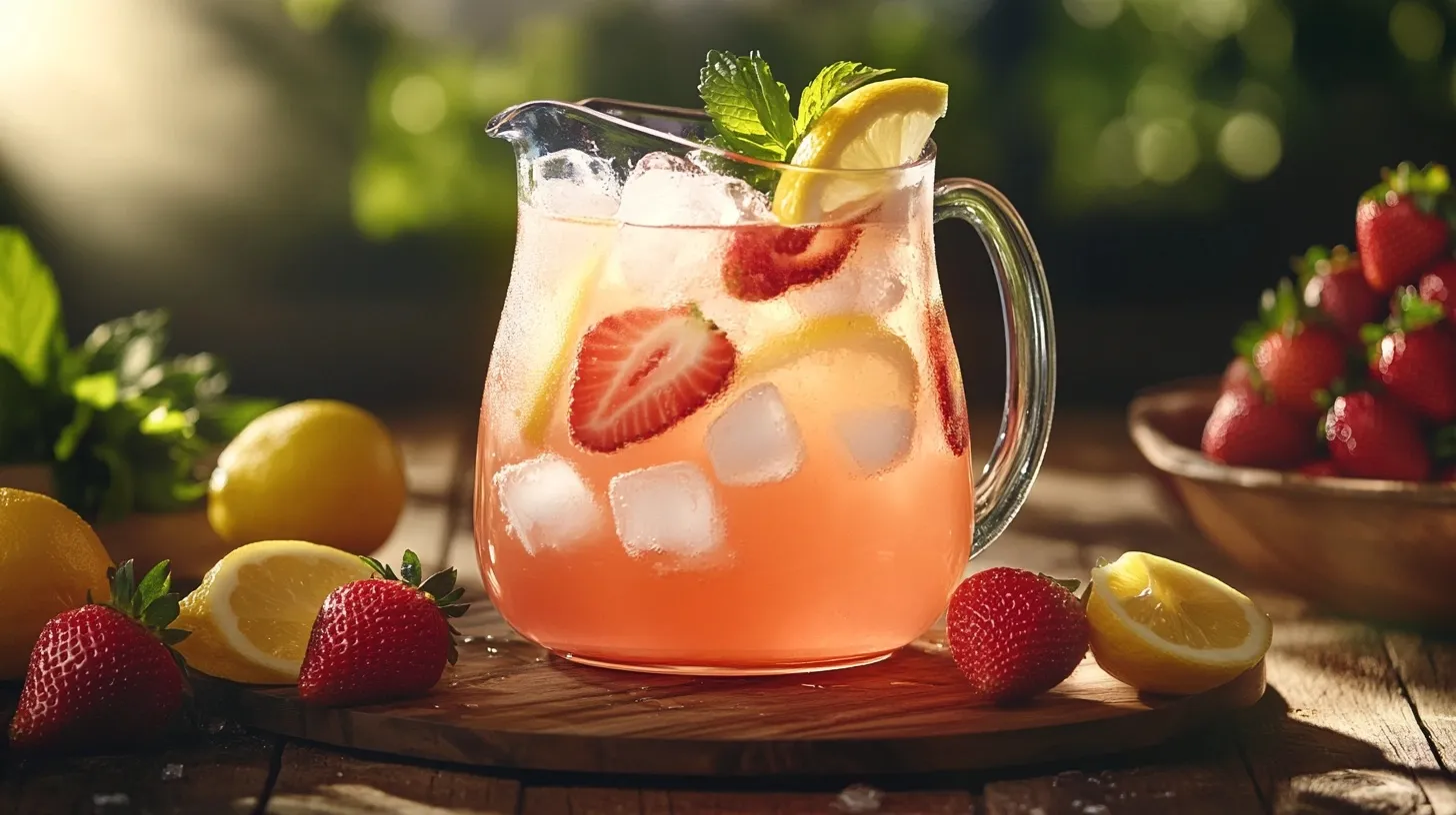 Zero Sugar Strawberry Lemonade