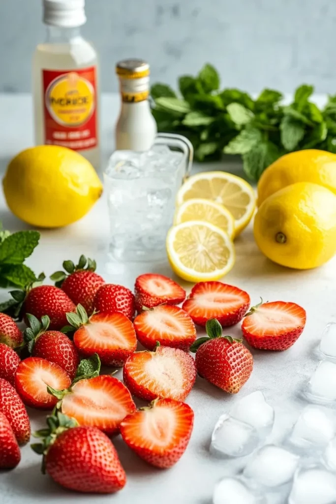 Zero Sugar Strawberry Lemonade