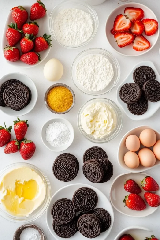 Berrylicious Strawberry Crunch Cheesecake