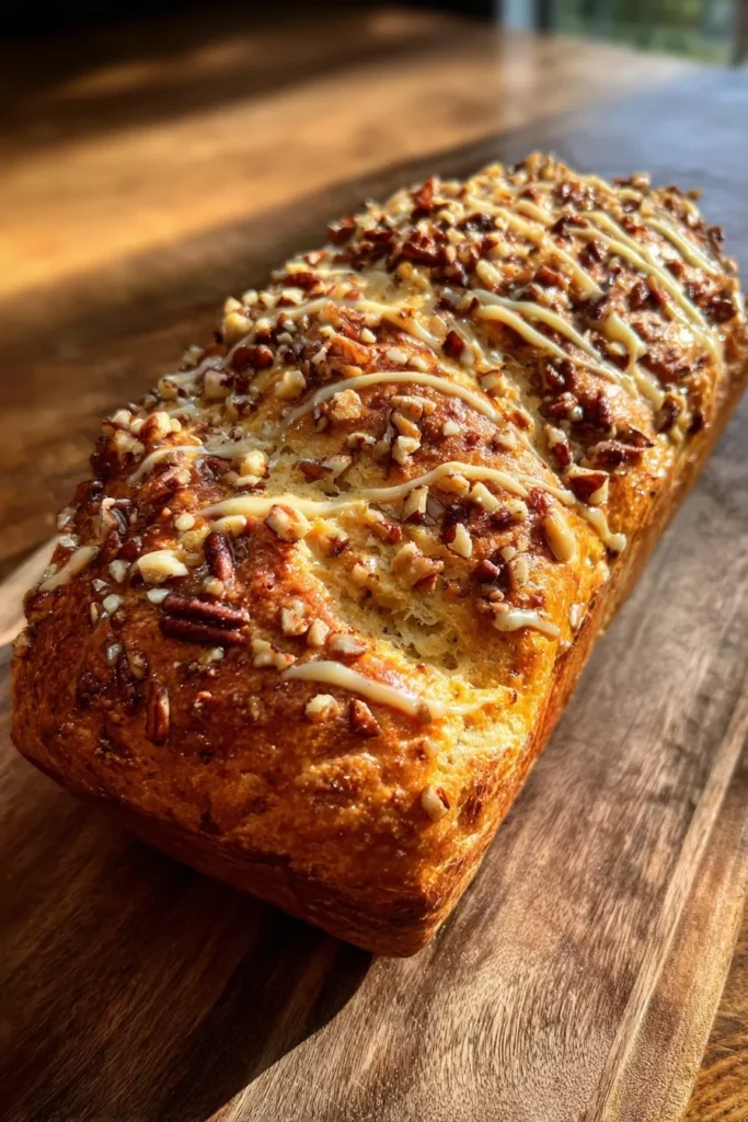 Honey Butter Sweet Alabama Pecan Bread