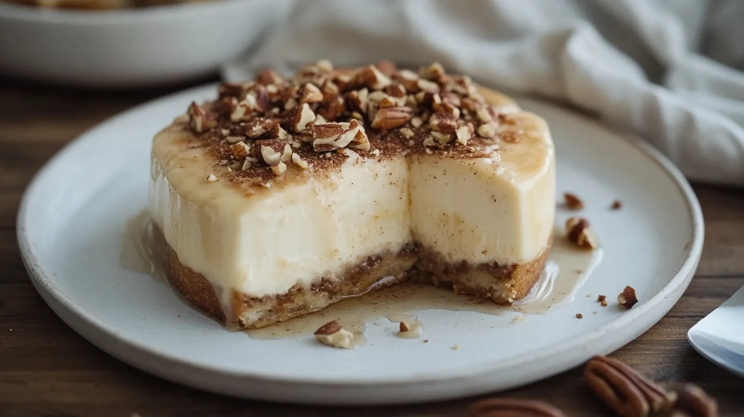 No Bake Cheesecake Cinnamon Rolls