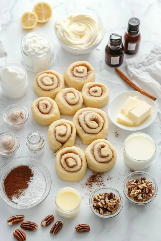 No Bake Cheesecake Cinnamon Rolls