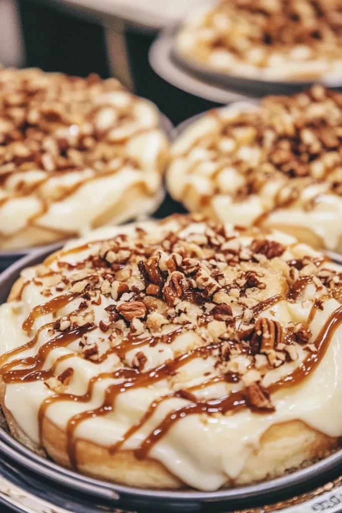 No Bake Cheesecake Cinnamon Rolls