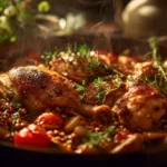 One Pot Chicken and Lentils