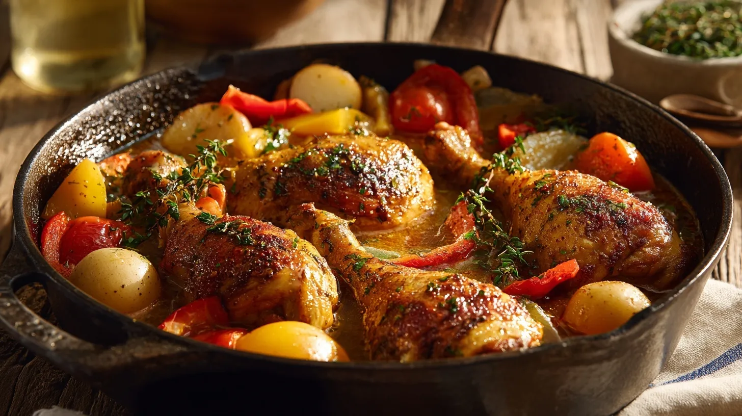 One-Pot Chicken Leg Quarter Recipe