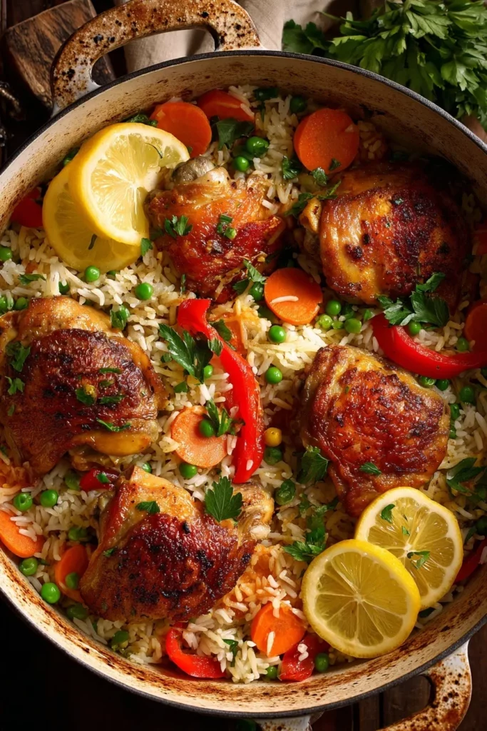 One Pot Chicken Rice