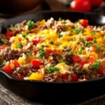 One Pot Ground Beef and Rice