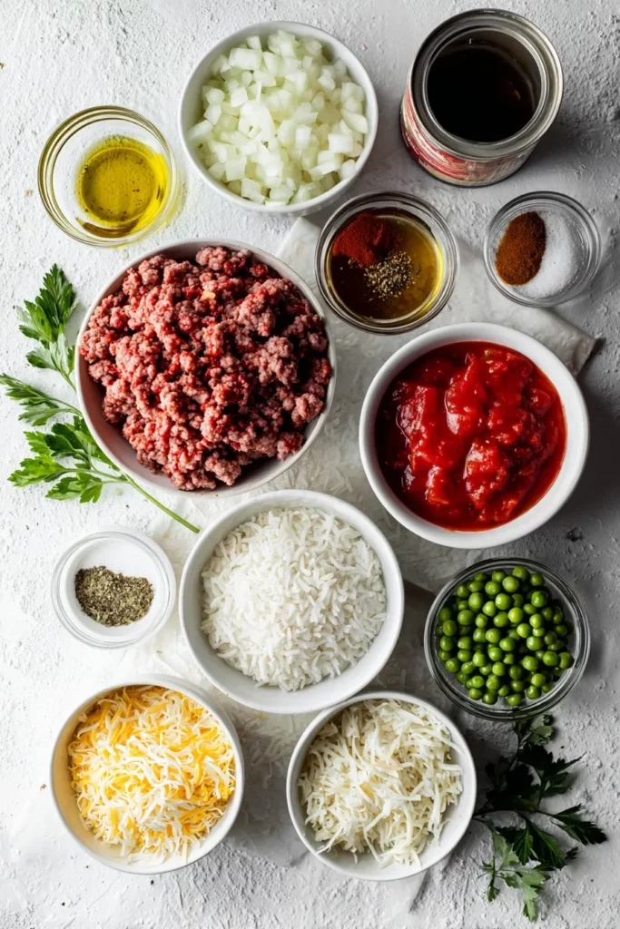 One Pot Ground Beef and Rice