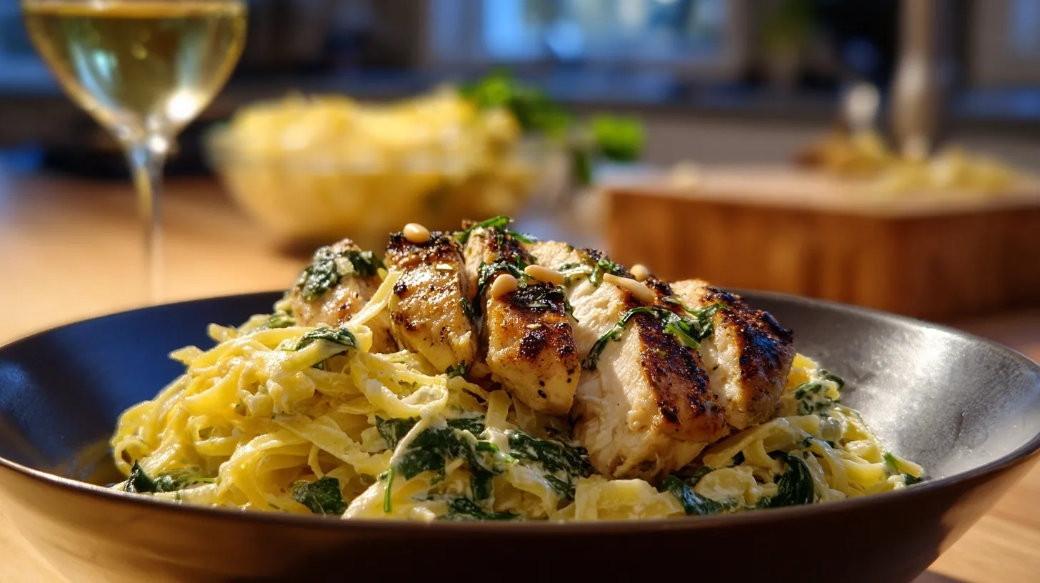 One Pot Pasta Ricotta and Lemon