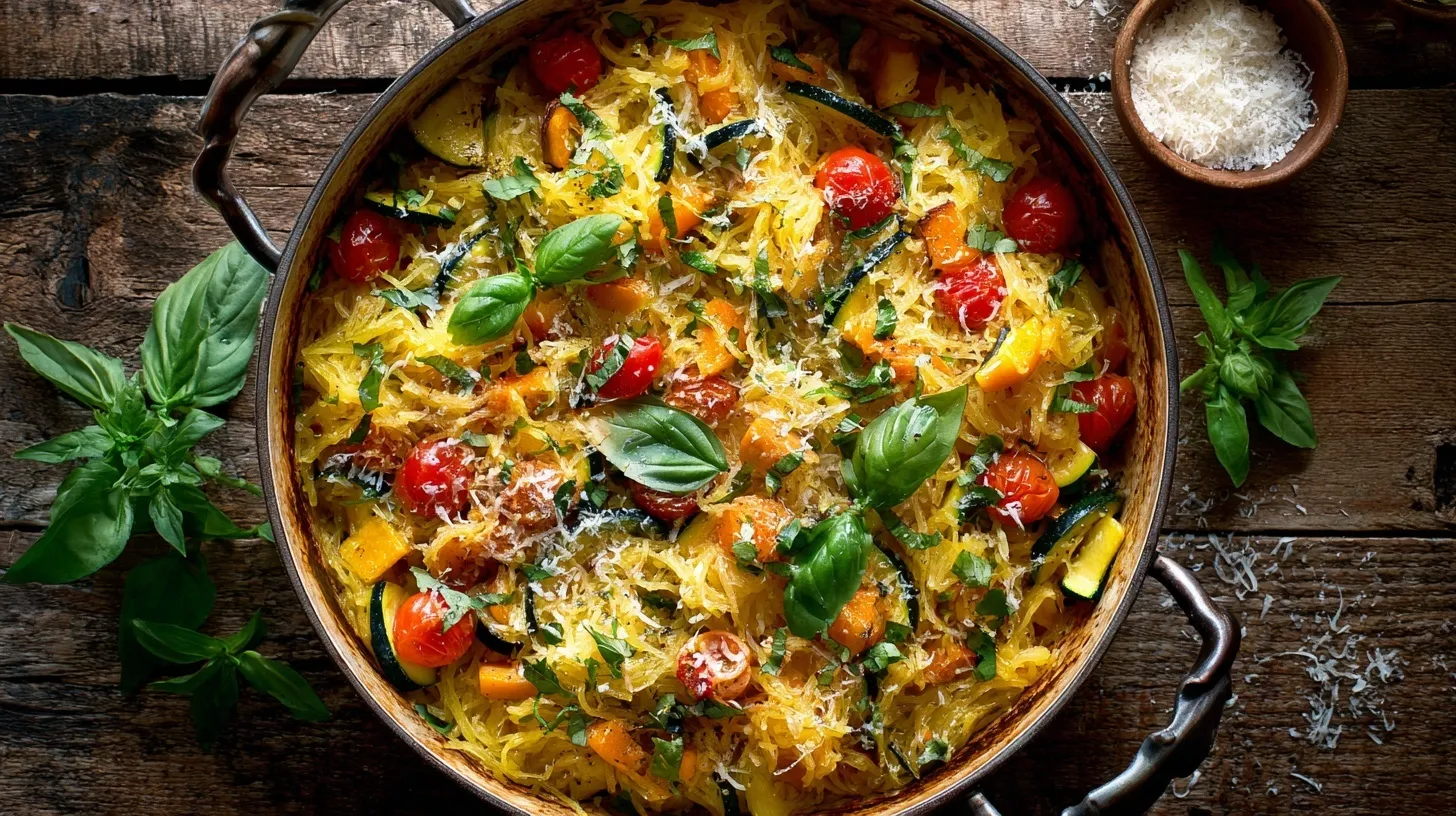 One Pot Recipe with Spaghetti Squash