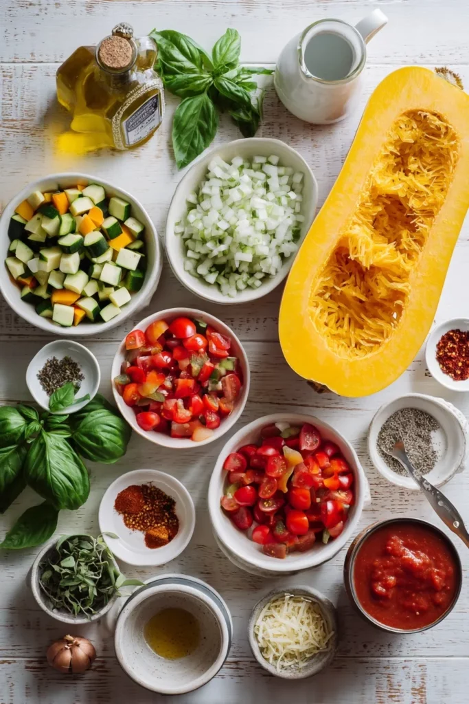 One Pot Recipe with Spaghetti Squash