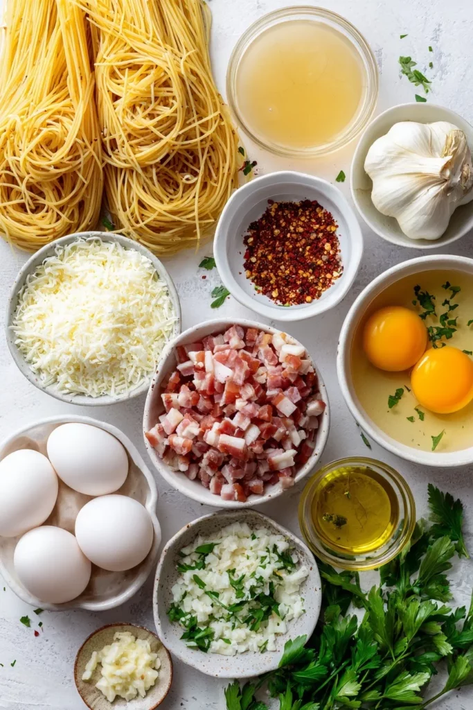 One Pot Spaghetti Carbonara