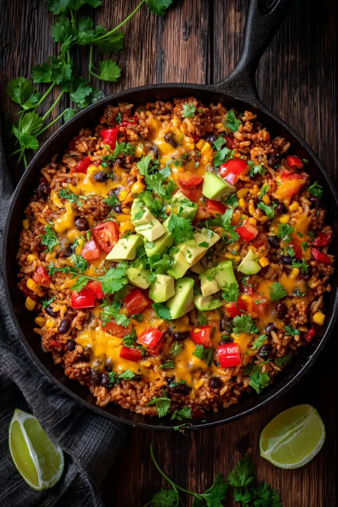 One Pot Taco Rice