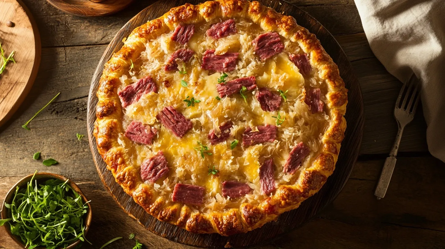 Reuben Crescent Bake