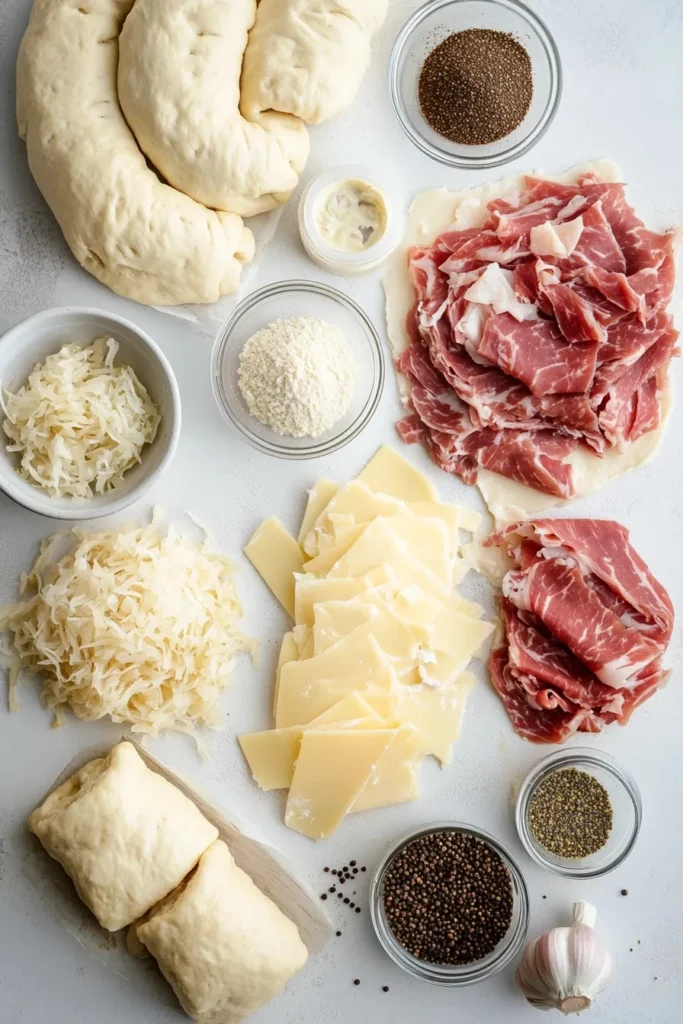 Reuben Crescent Bake