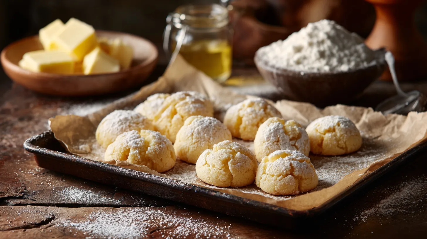 3-Ingredient Butter Cookies
