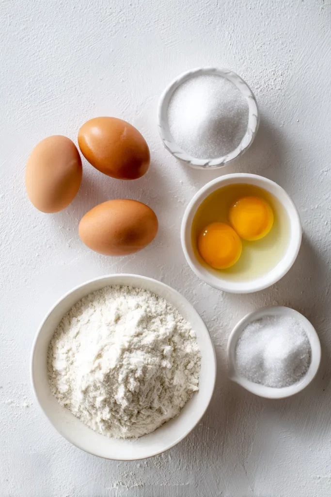 3-Ingredient Sponge Cake