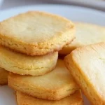 3-ingredient Shortbread Biscuits