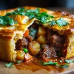 Beef Curry Pie