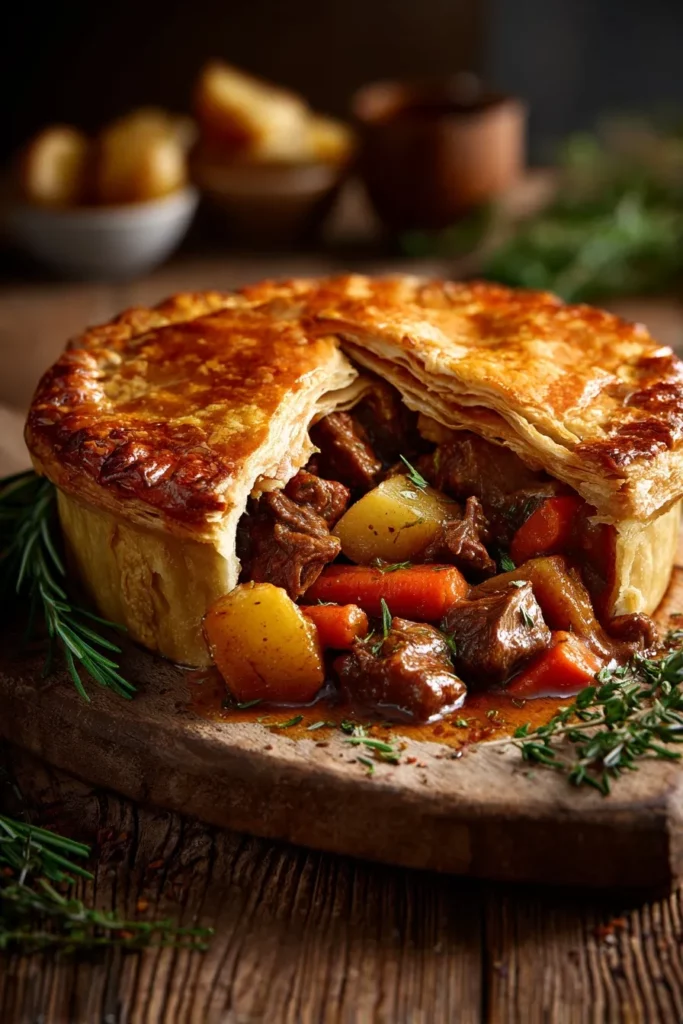 Beef Curry Pie