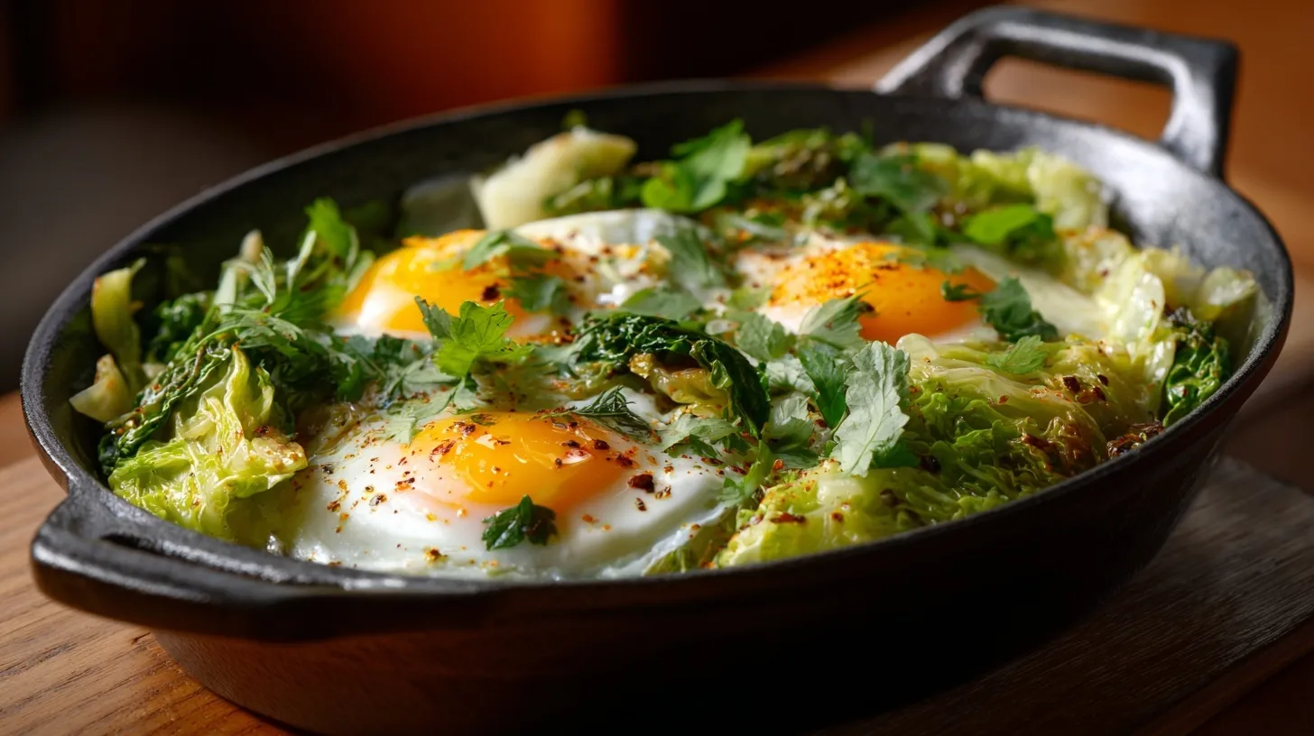 Cabbage Eggs Recipe