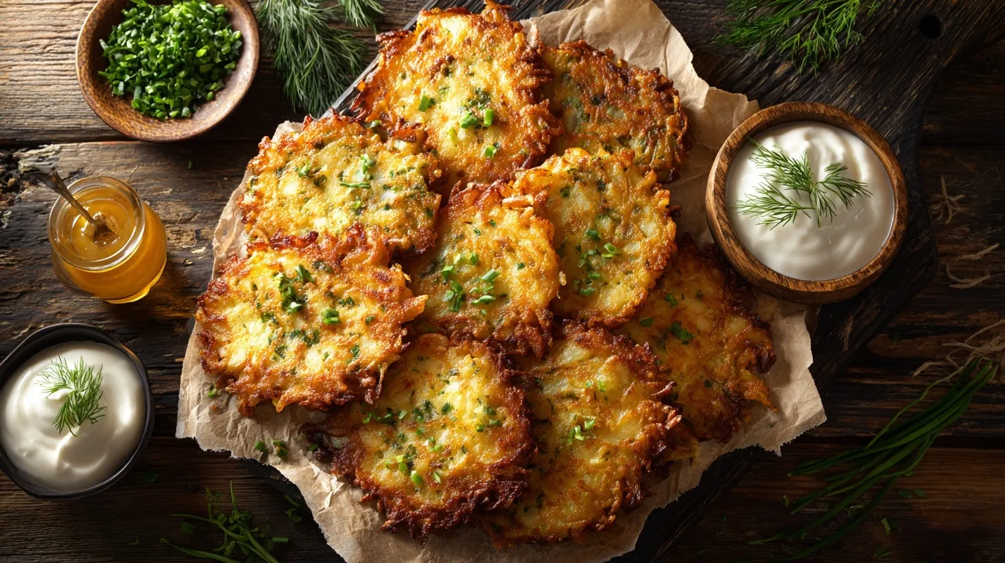 Crispy Polish Potato Pancakes
