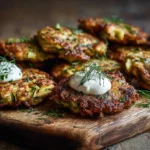 Crispy Zucchini Fritters