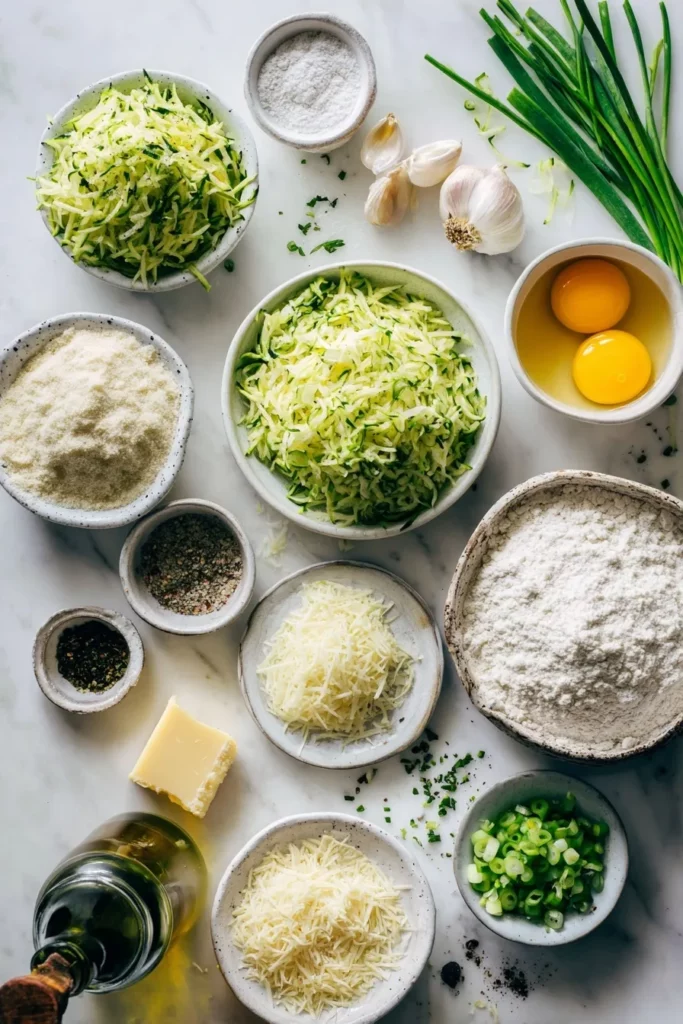 Crispy Zucchini Fritters