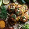 Golden Zucchini Veggie Fritters Recipe With Suluguni Cheese