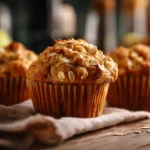 Healthy Apple Oat Muffins