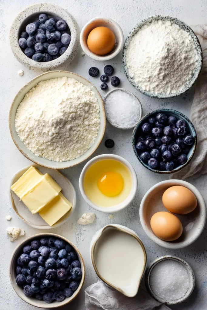 Homemade Blueberry Muffins