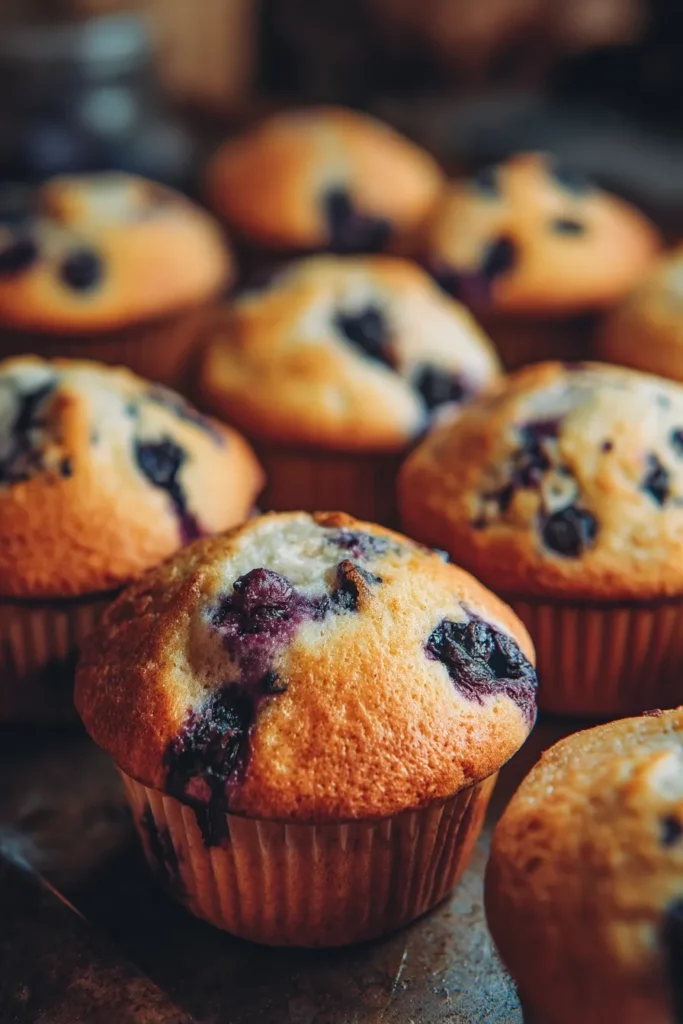 Homemade Blueberry Muffins