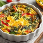 Low Carb Cottage Cheese Egg Bake