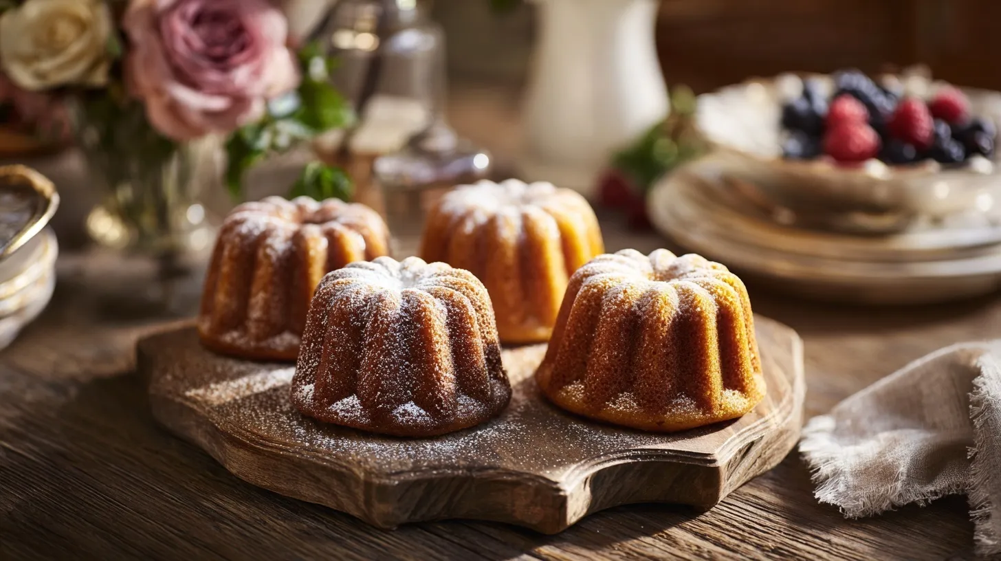 Mini Vanilla Pound Cakes