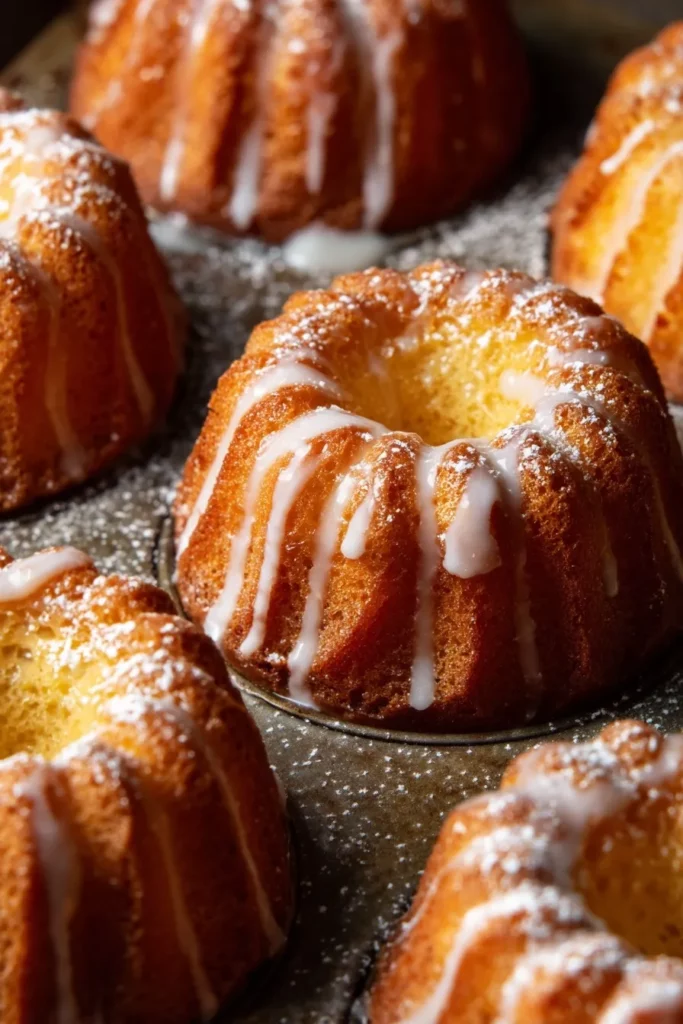 Mini Vanilla Pound Cakes